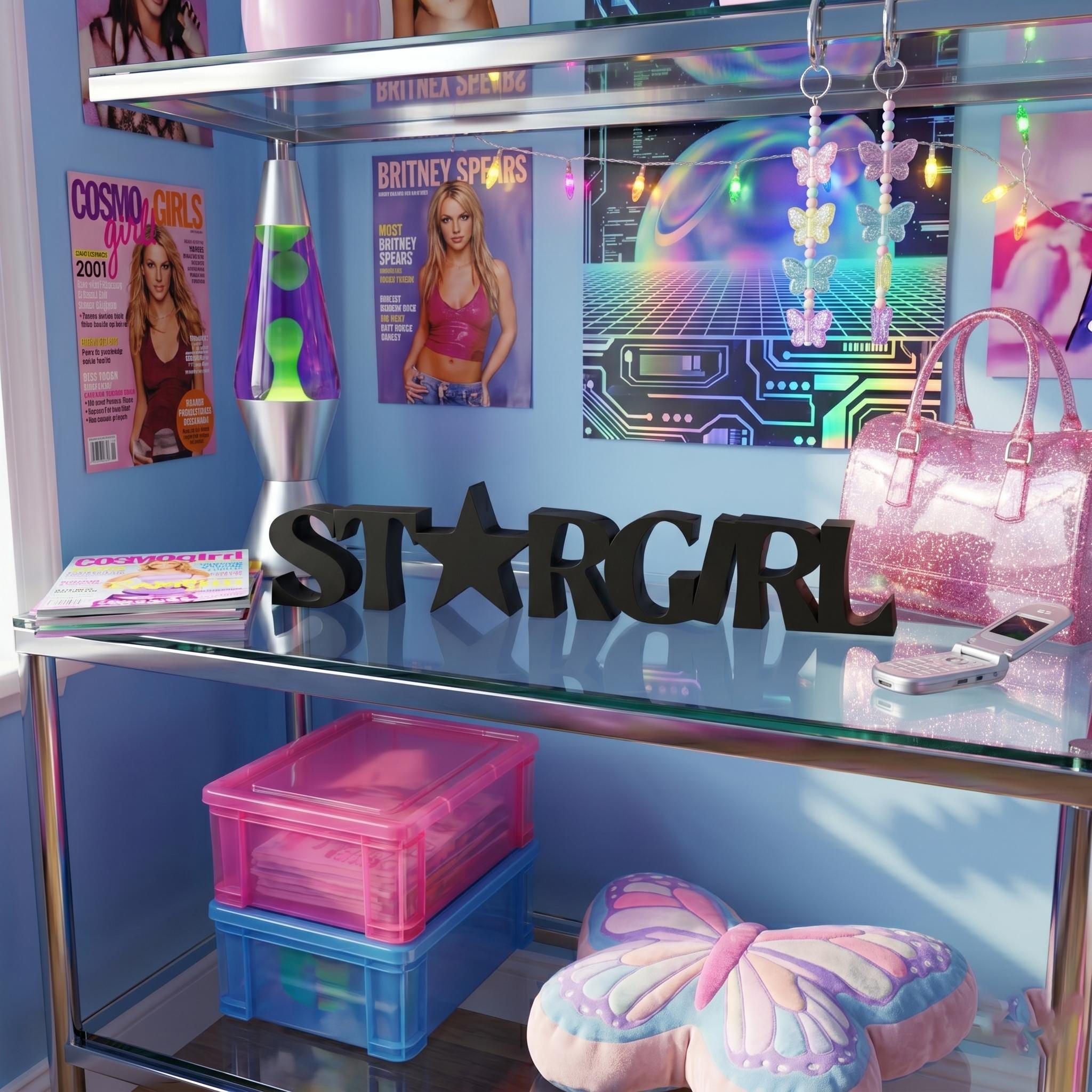 StarGirl Sign Stockholm Style Room Decor