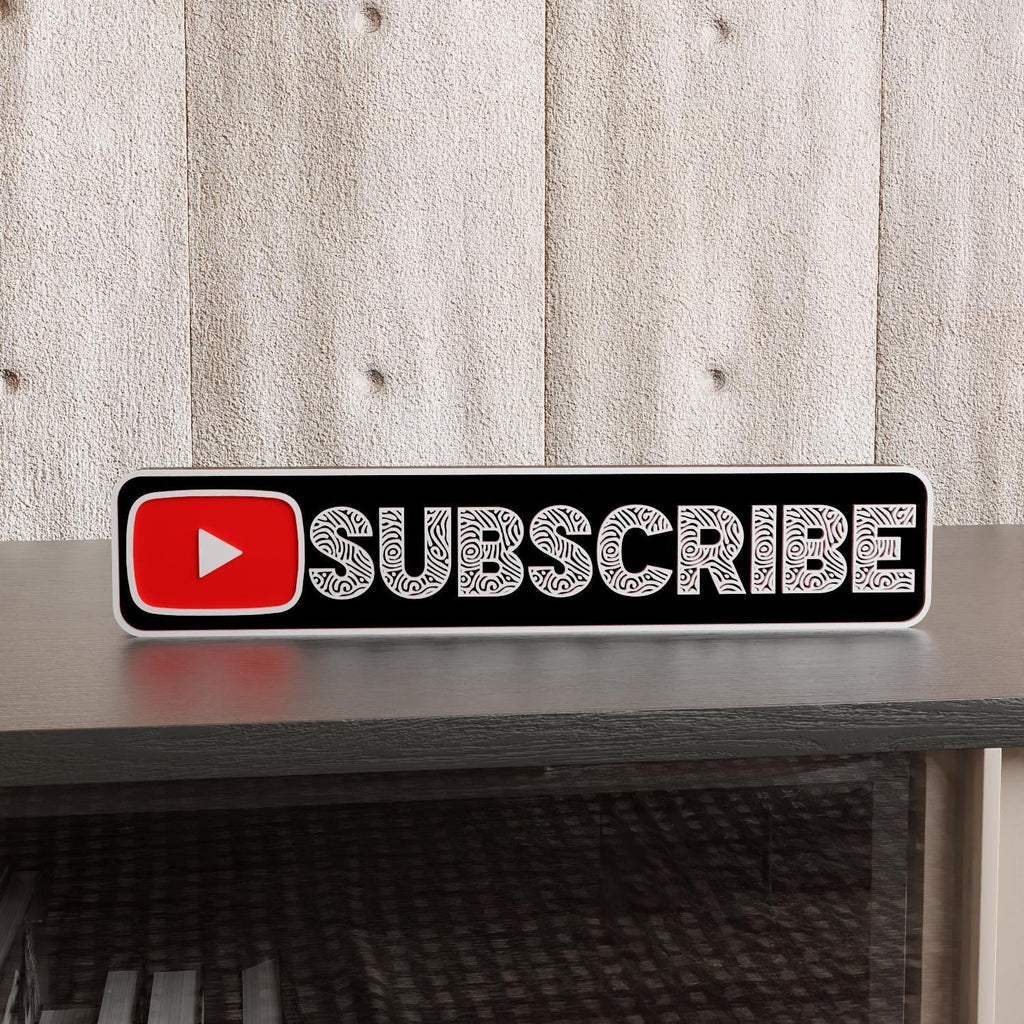 YouTube Subscribe Sign Customizable