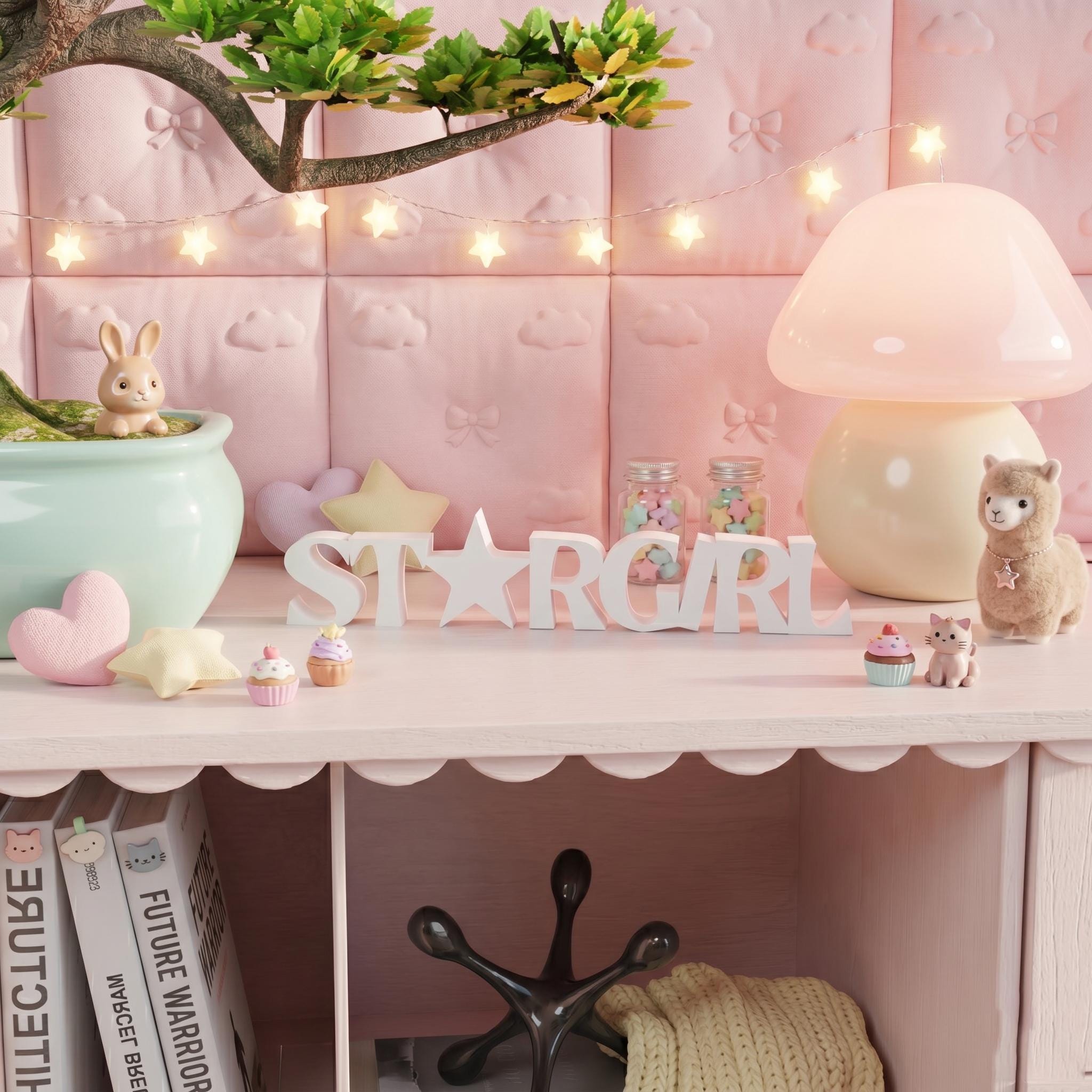 StarGirl Sign Stockholm Style Room Decor